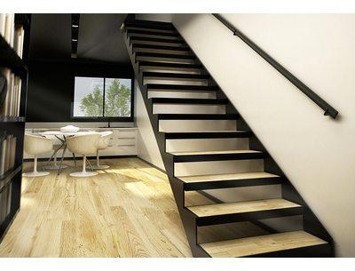 Double Limons Tokyo pour Escalier Droit en Acier (