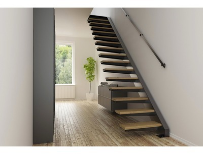 Limon Latéral Sydney pour Escalier Suspendu en Aci