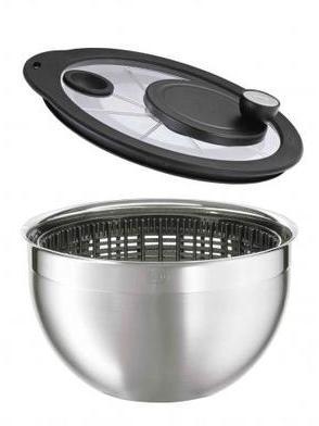 Essoreuse à salade ø 26 cm en inox