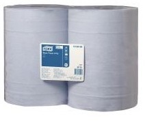 Lot de 2 bobines essuyage bleu 340m