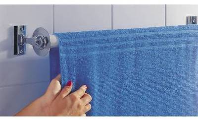 Barre porte rouleaux essuie-mains - Barre en plast