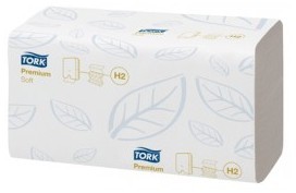 Carton de 3150 essuie-main en ouate blanche.