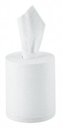 Lot de 6 bobine essuie-tout blanc éco, 2 pli