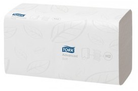 Carton de 2856 essuie-main en ouate blanche.