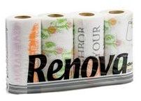 Rouleau essuie-tout papier Renova - 40 rouleaux