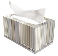 Papier essuie-mains pliage enchevêtré Kleenex - Boîte Papier essuie-mains pliage