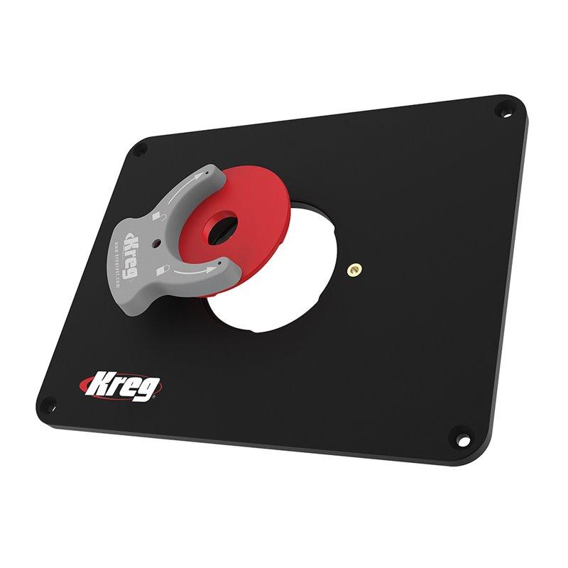 Plaque dinsert pré-percée pour défonceuses Triton