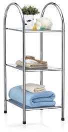 Etagère de salle de bain PLAYA en métal chromé Etagère de salle de bain PLAYA