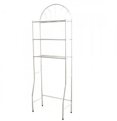 Etagère Machine à Laver Métal Blanc 3 étagères - M