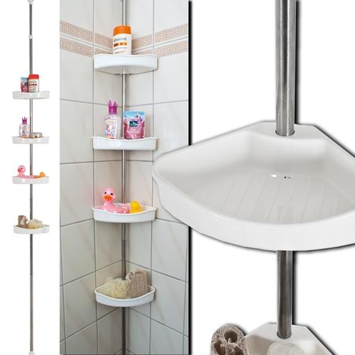 Etagère de douche télescopique, étagère d?angle de
