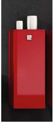 Demi-colonne 1 Porte DP35 Cristal Rouge