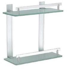 Étagère Murale en Verre et Aluminium 2 Niveaux - 3