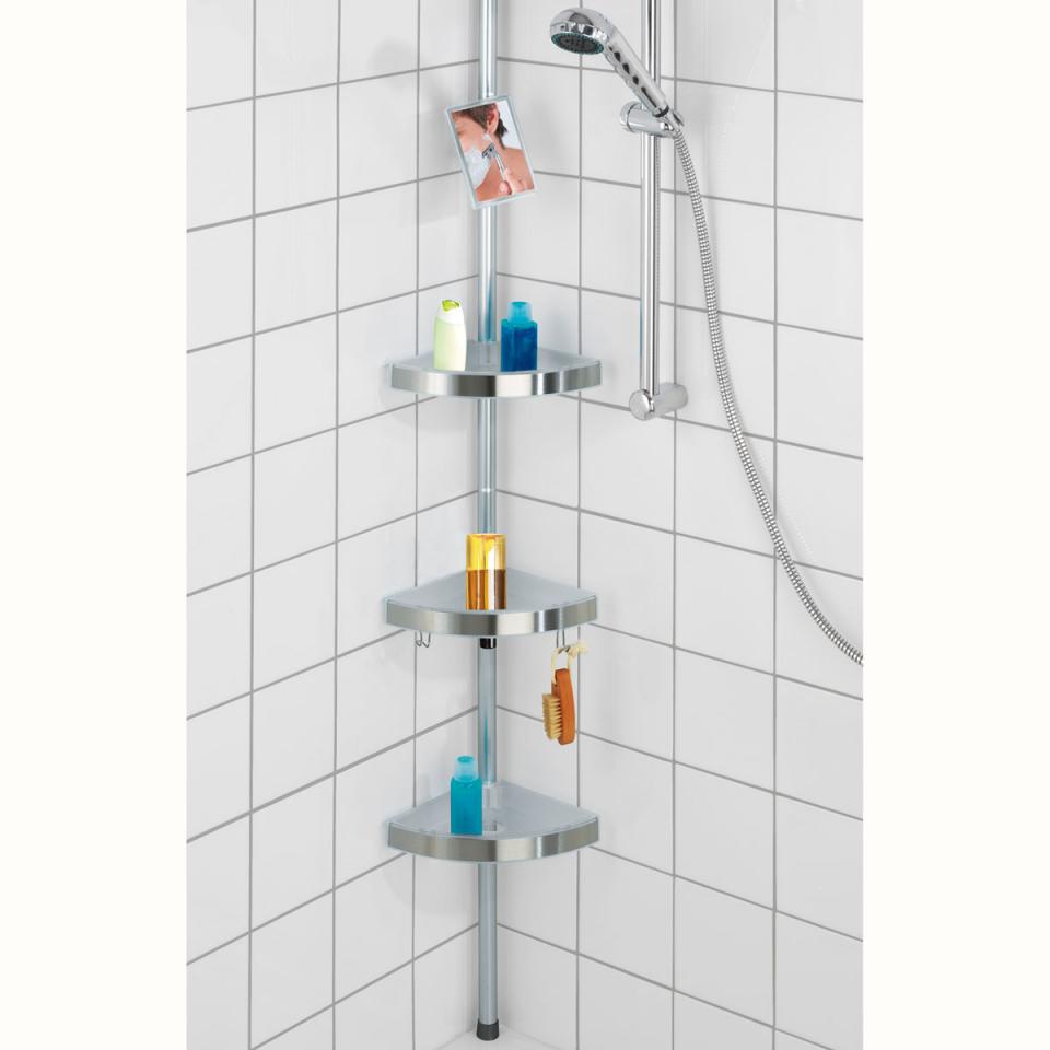 Etagère dangle télescopique Inox Premium