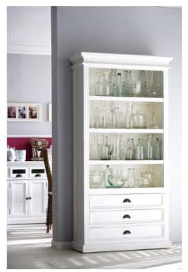 Buffet BIBLIOTHEQUE Bois Blanc LEIRFJORD