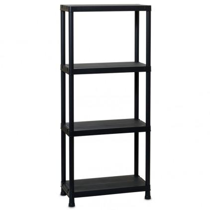 Meuble étagère en plastique 4 niveaux