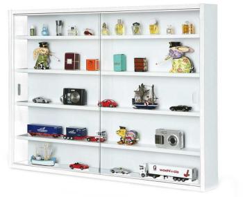 VITRINE MURALE POUR MINIATURES BLANCHE BARI