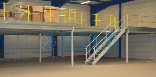 M² plateforme stockage mezzanine Neoplan