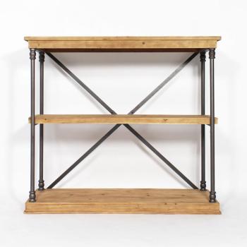 Etagère bois et métal