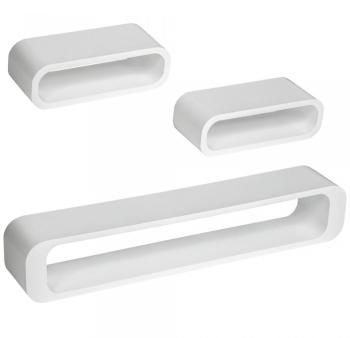 Étagère murale design, Cube Rectangulaire, Lot de