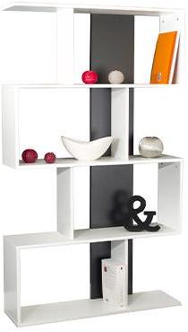 Etagère déco blanc noir Etagère déco blanc noir