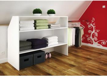 Etagère sous combles 2 Niveaux Longueur 119.5 x Ha