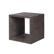 Etagère cube en béton avec 1 niche Hauteur 40 cm HERMITAGE Etagère cube en béton avec
