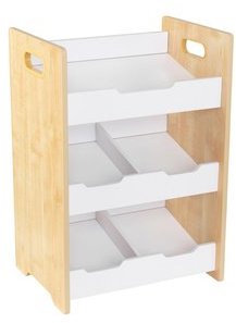Etagère de rangement inclinée 5 compartiments Etagère de rangement inclinée