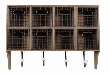 ETAGERE MURALE RANGEMENT BOIS 8 RANGEMENTS 72x18 5x52 ETAGERE MURALE RANGEMENT BOIS
