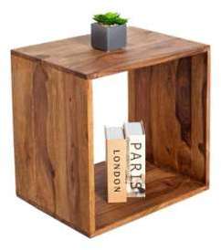 Étagère 45 cm design en bois massif