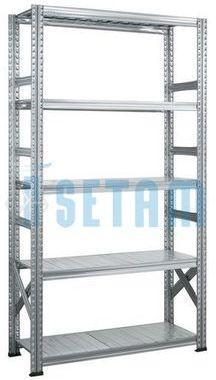 Etagère métallique hauteur 3 mètres 5 niveaux 90 cm Etagère métallique hauteur