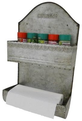 Etagère cuisine en zinc