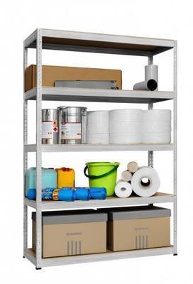 Etagere garage bois metal