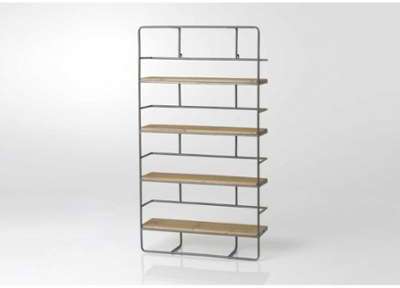 Etagère murale bois et métal industriel 110x60 cm Etagère murale bois et métal