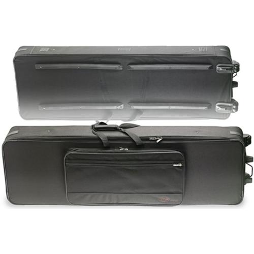 STAGG KTC-140 SOFTCASE CLAVIER SUR ROULETTE 140x35