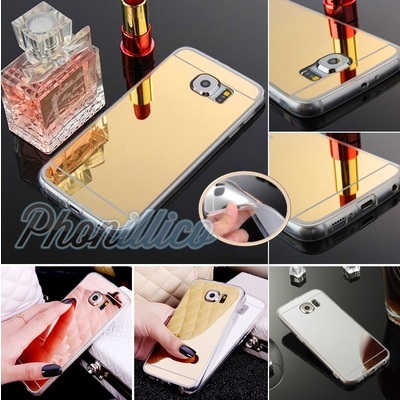 Coque Housse Etui TPU Miroir pour Samsung Galaxy A
