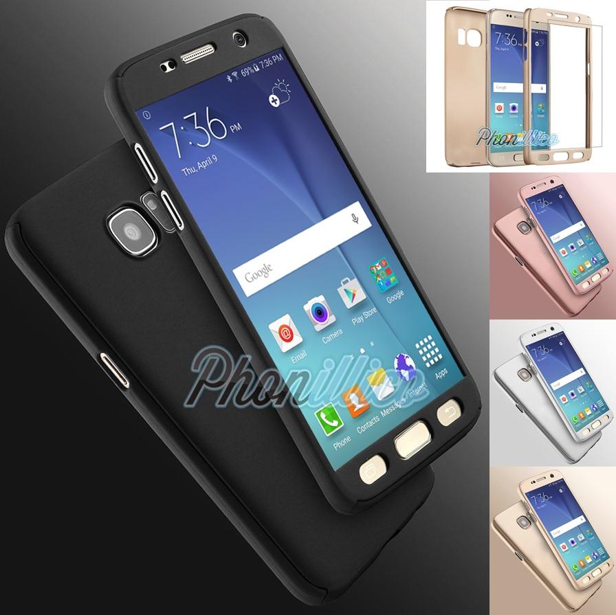 Coque Housse Etui Full 360 Hybride + Vitre Verre T