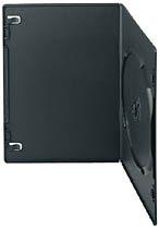 Pack 10 boîtier slim 1 dvd noir