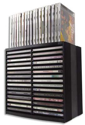 Rack de rangement pour CD Fellowes Spring. Capacit