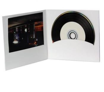 Pochette CD digifile vierge carton Blanc