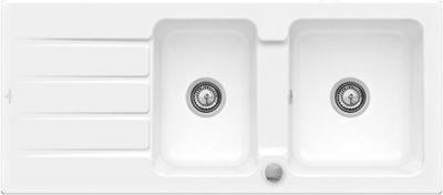 Evier en céramique 2 bacs VILLEROY & BOCH ARCHITEC