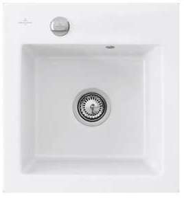 Evier céramique blanc Villeroy & Boch SUBWAY PURE