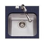 Evier sous plan 1 cuve LUISINA VIP EVSP12 Inox Sat