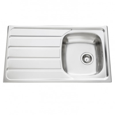 Evier VIP 1 bac 86cm ROCK Inox LUISINA EV4501