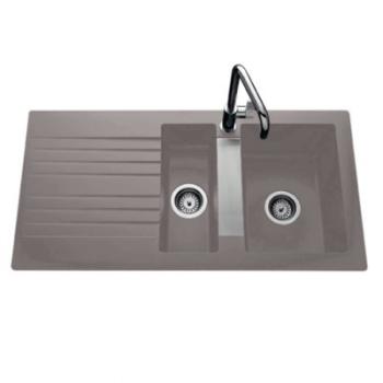 Evier 1,5 bac LUISINA SOLAIRE en Naturalite EV297V
