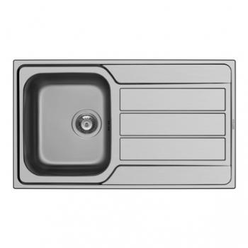 Evier MARANO Inox anti-rayures 1 bac égouttoir à e