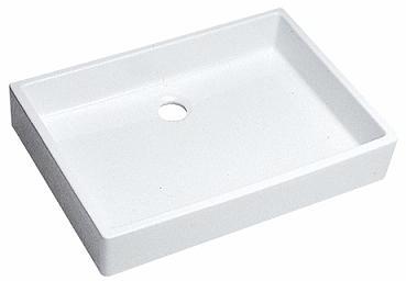Evier dappoint céramique Publica 13 cm Allia Blan
