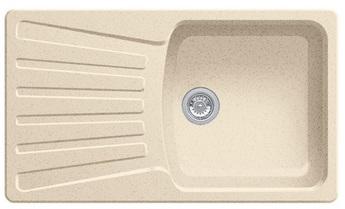 BLANCO évier 1 bac + égouttoir BLANCONOVA 5 S 1217
