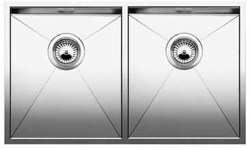 BLANCO évier 2 bacs BLANCOZEROX 340/340-U 1513452