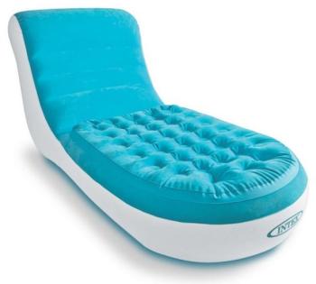 Fauteuil Gonflable Lounge Detente Bleu Azur - Inte