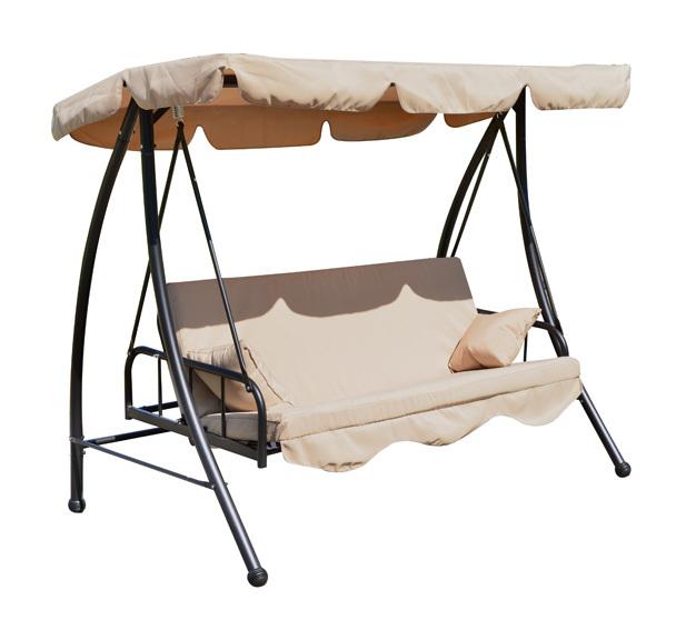 Balancelle balancoire fauteuil lit de jardin conve